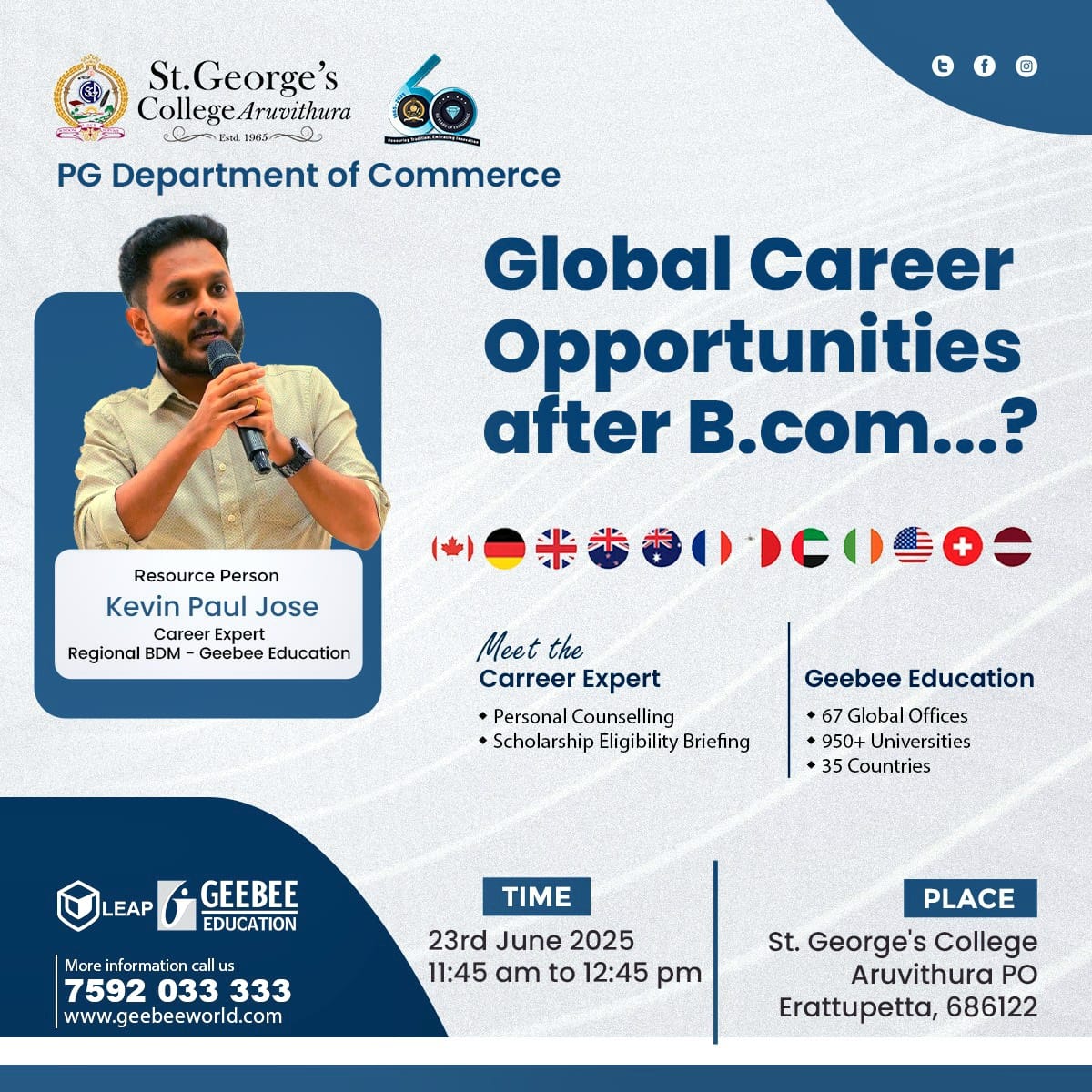 Global Career Opportunities after B.Com...?